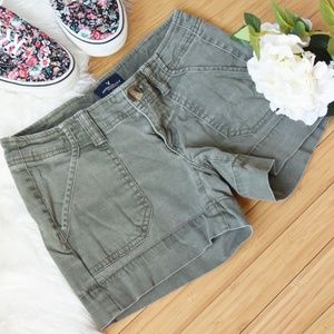 American Eagle Green Shorts